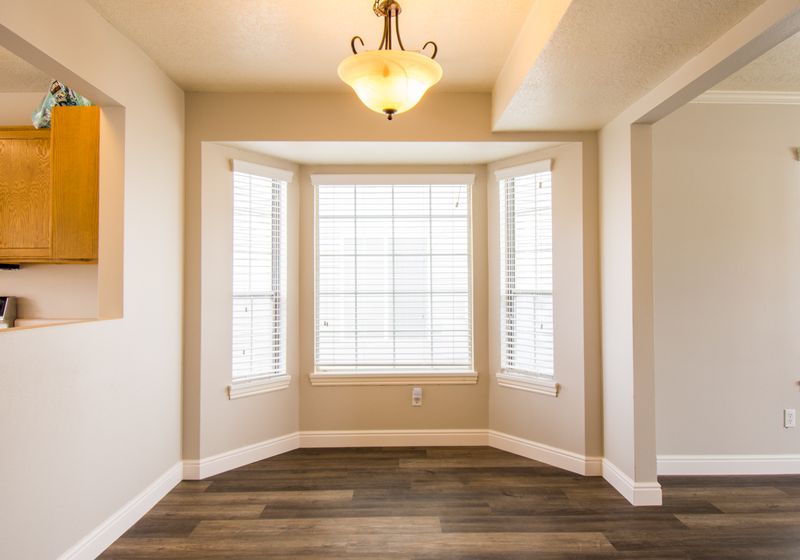 Bay window in a Phoenix home